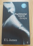 E L James "Pięćdziesiąt twarzy Greya" używane