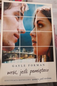 Gayle Forman "Wróć, jeśli pamiętasz" outlet