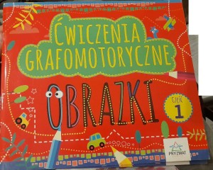 Elżbieta Sekuła "Ćwiczenia grafomotoryczne. Obrazki część 1" nowe