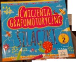 Elżbieta Sekuła "Ćwiczenia grafomotoryczne. Szlaczki część 2" nowe