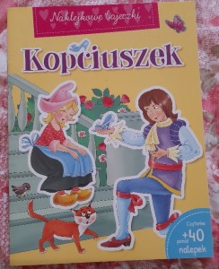 Barbara Szymanek "Kopciuszek. Naklejkowe bajeczki" nowe